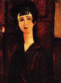 Amedeo Modigliani Portrait of a girl ( Victoria )
